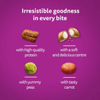 - 1+ Adult Dry Cat Food - 7Kg - Biscuits Made with Chicken - Bulk Cat Food Bag