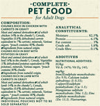 Meaty Chunks Mixed in Gravy Wet Dog Food Pouches 40X100G