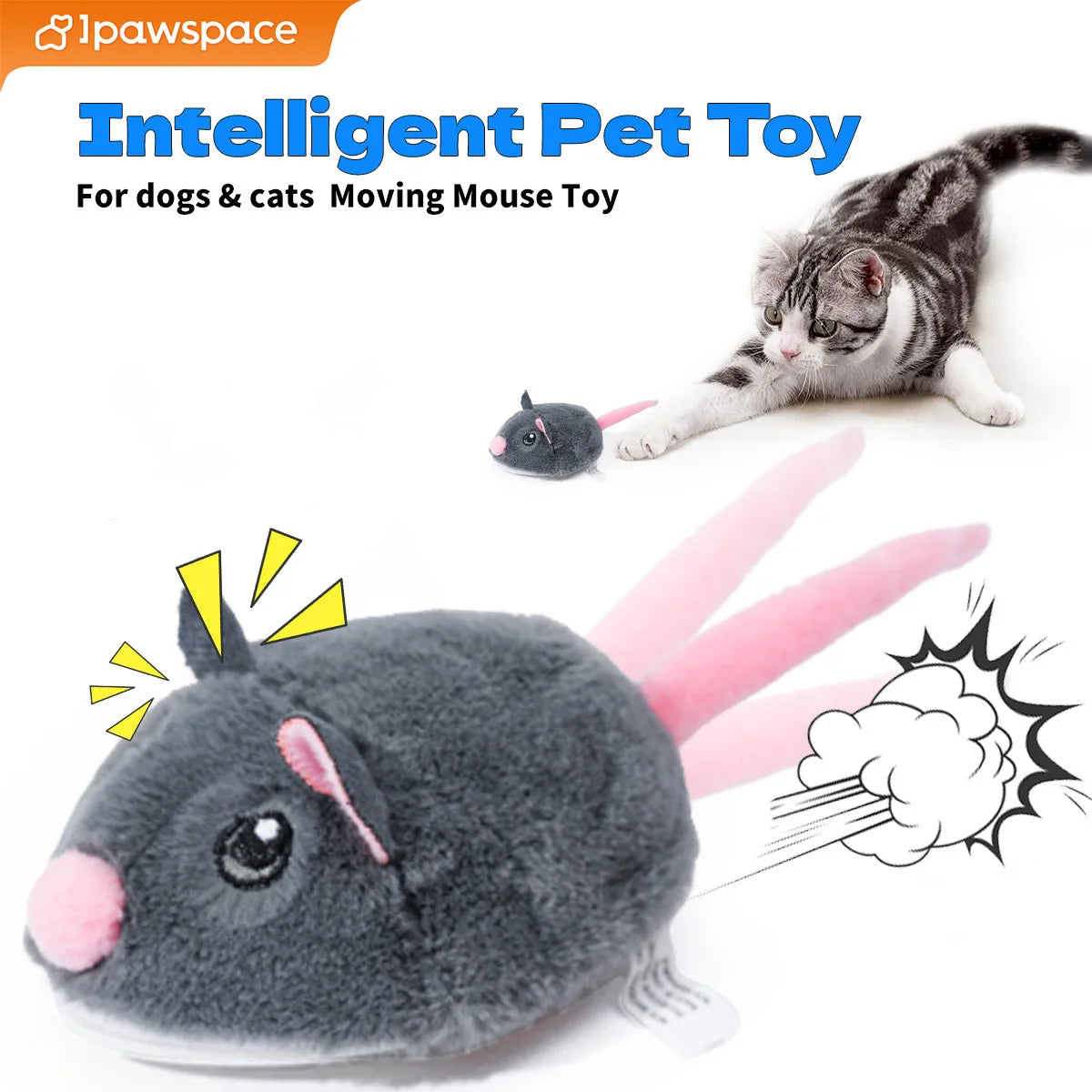 Funny Electric Mouse Cat Toys 