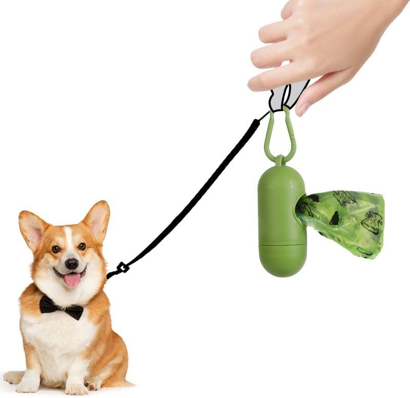 540 Dog Puppy Pets Poo Bags Degradable and Leak Proof with 1 Free Dispensers UK