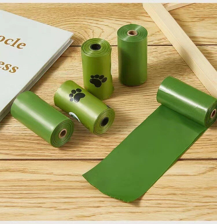 540 Dog Puppy Pets Poo Bags Degradable and Leak Proof with 1 Free Dispensers UK