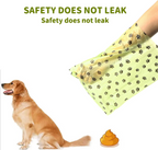 540 Dog Puppy Pets Poo Bags Degradable and Leak Proof with 1 Free Dispensers UK