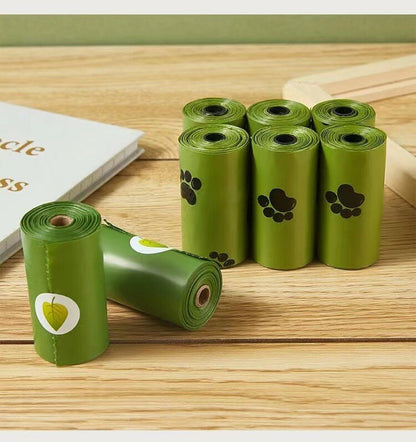 540 Dog Puppy Pets Poo Bags Degradable and Leak Proof with 1 Free Dispensers UK
